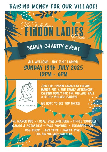 Charity event poster